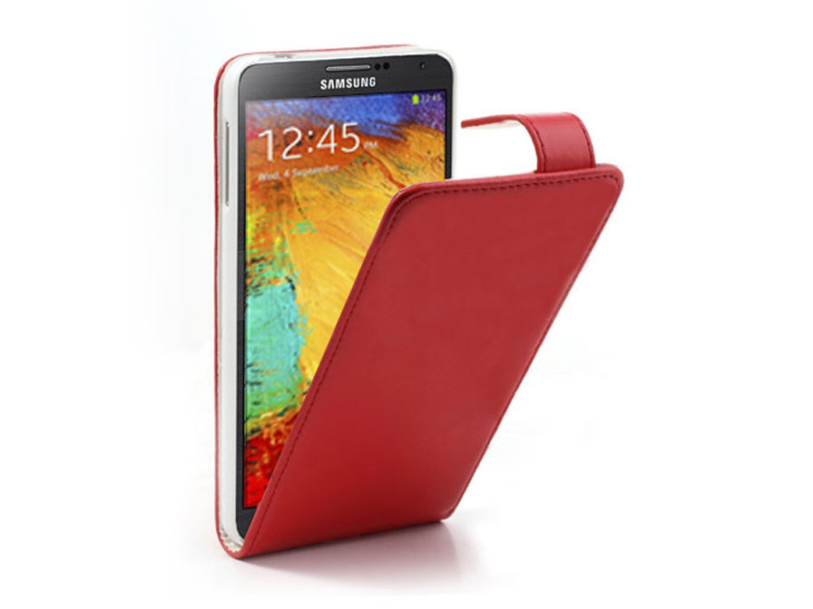 Kunstleren Flip Case Hoesje voor Samasung Galaxy Note 3