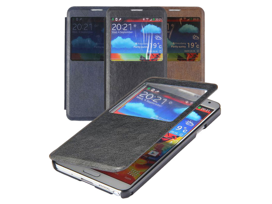 Classic S-View Case - Hoesje voor Samsung Galaxy Note 3