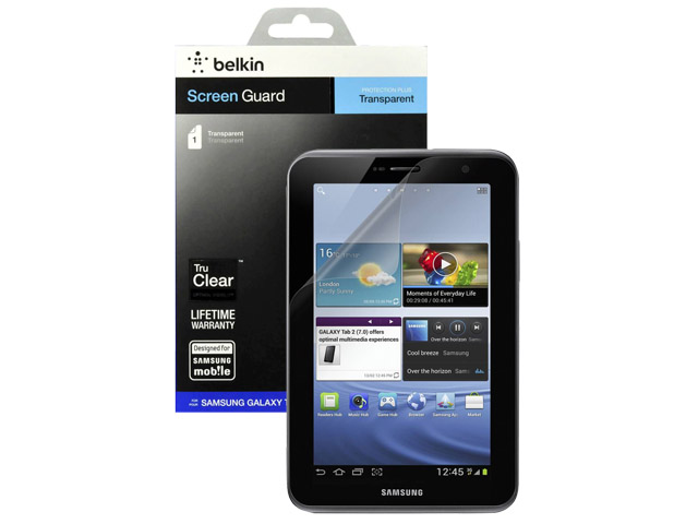 Belkin Transparent Screenprotector Samsung Galaxy Tab 2 7.0