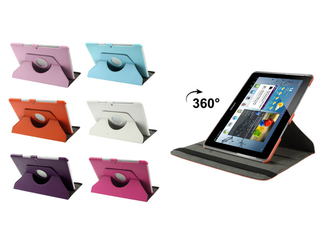 begrijpen assistent Plakken Color Swivel Stand 360-turn Stand Case Samsung Galaxy Tab 2 10.1
