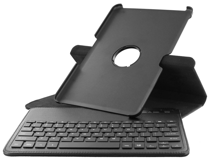 Swivel Stand Keyboard Case voor Samsung Galaxy Tab 2 10.1 