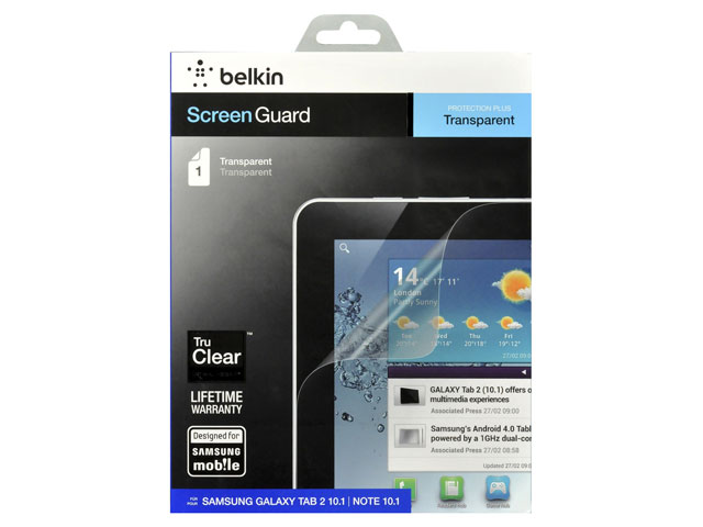 Belkin Screenprotector Samsung Galaxy Tab 2 Note 10.1