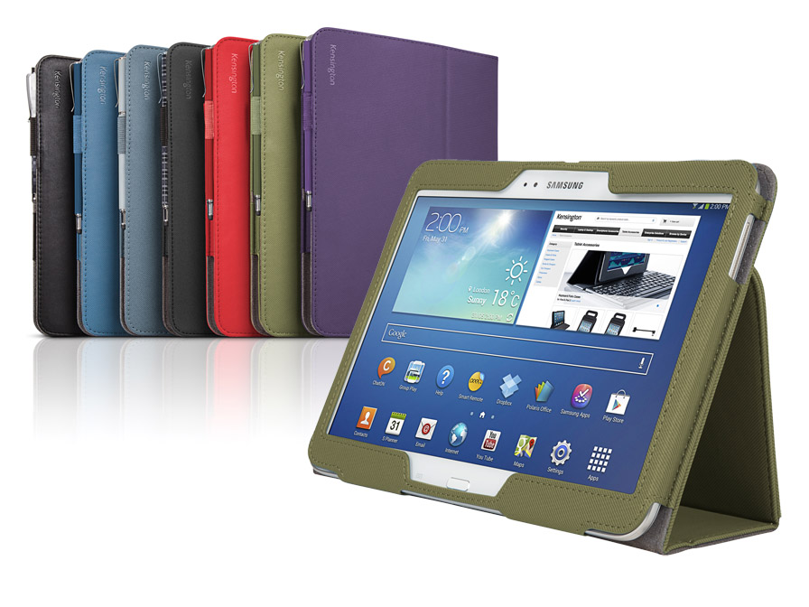 kensington comercio folio case stand samsung galaxy tab 3 10 1