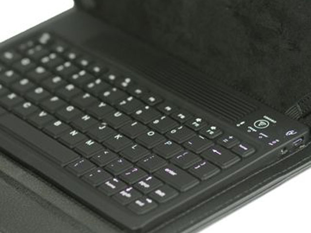 Keyboard Folio Leren Case Samsung Galaxy Tab 10.1