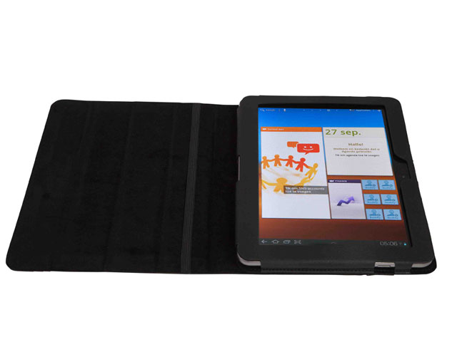 Gecko Kunstleren Stand Case voor Samsung Galaxy Tab 2 10.1