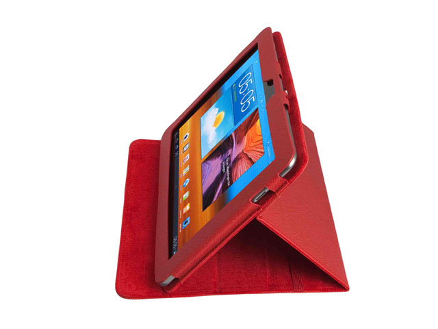 Gecko Kunstleren Stand Case voor Samsung Galaxy Tab 2 10.1