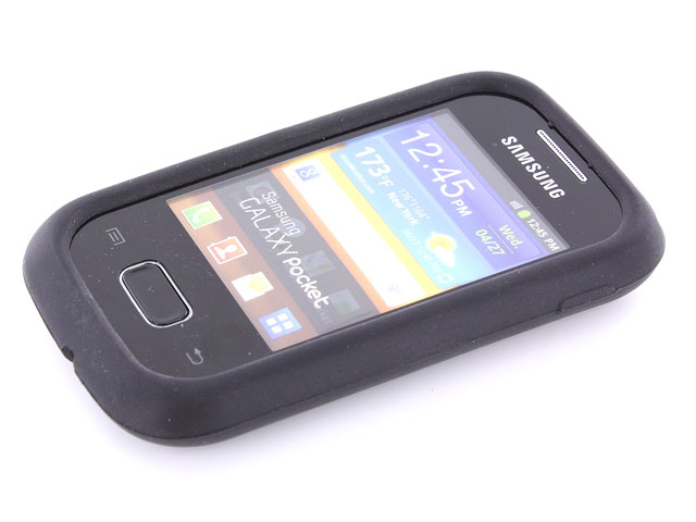 Mobiparts Silicone Skin Case Hoes voor Samsung Galaxy Pocket (S5300)
