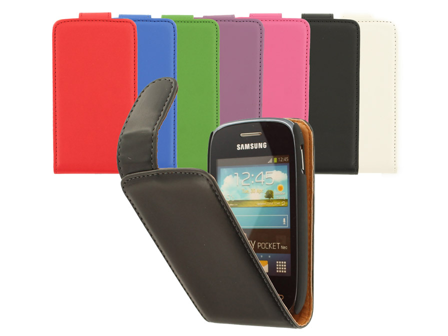 Classic Leather Case voor Samsung Galaxy Pocket Neo (S5310)