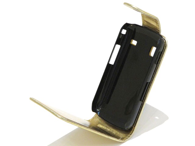 Golden Leather Case Samsung Galaxy Gio (S5660)
