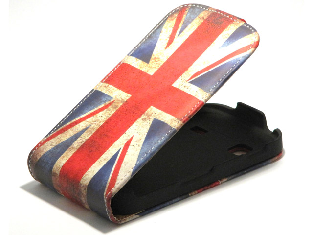 Great Brittain Vintage Flip Case voor Samsung Galaxy Gio (S5660)