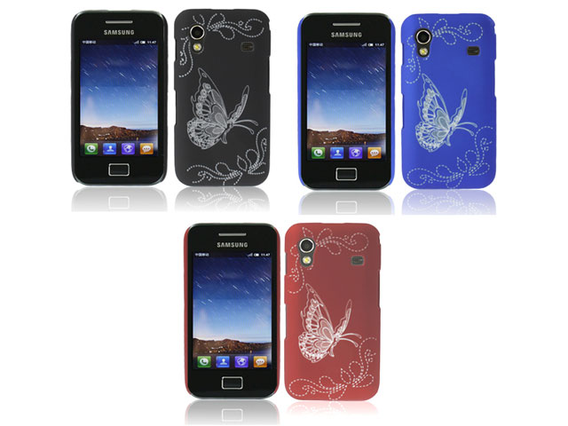 Butterfly Back Case voor Samsung Galaxy Ace (S5830)