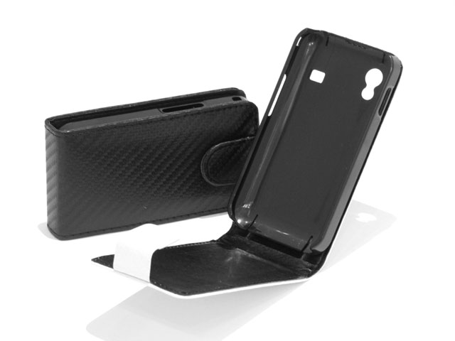 Carbon Leather Case Samsung Galaxy Ace S5830