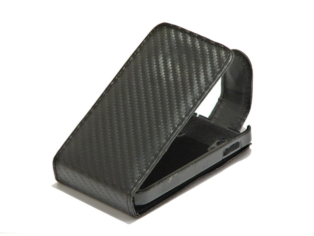 Carbon Leather Case Samsung Galaxy Ace S5830