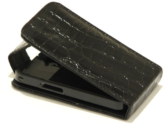 Croco BottomFlip Case Hoes Samsung Galaxy Ace S5830