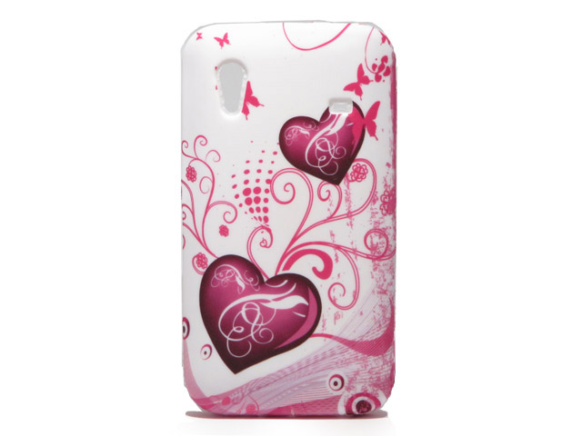 Hearts TPU Skin voor Samsung Galaxy Ace (S5830)