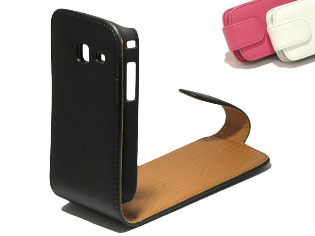 Classic Leather Case voor Samsung Galaxy Y Duos (S6102)