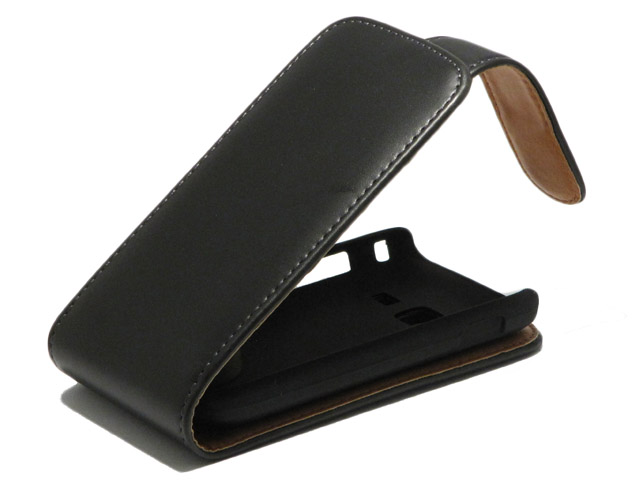 Classic Leather Case voor Samsung Galaxy Y Duos (S6102)