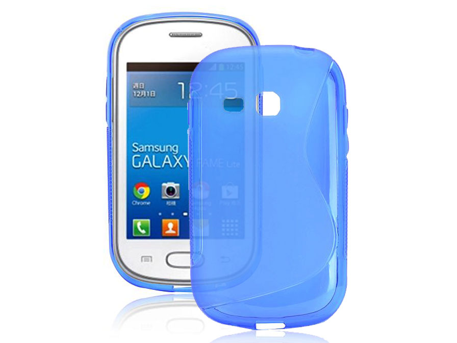 S-Line TPU Case - Hoesje voor Samsung Galaxy Fame Lite (S6790)