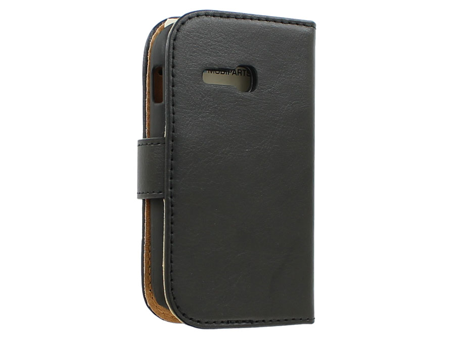 Mobiparts Leren Classic Wallet Case - Samsung Galaxy Fame Lite hoesje
