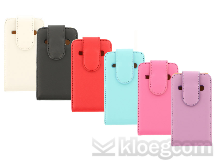 Classic Leather Case voor Samsung Galaxy Fame (S6810)