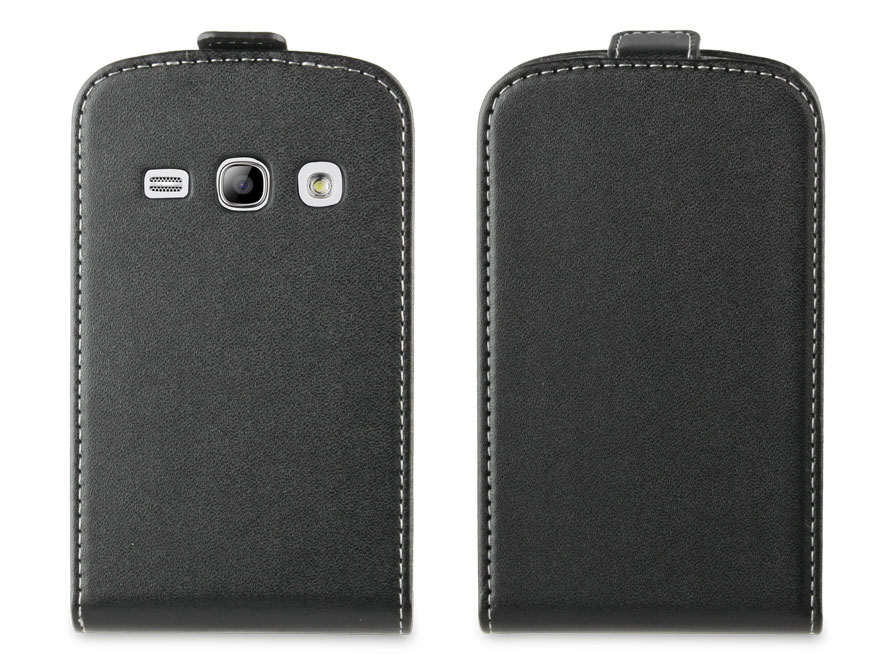 Muvit Slim Elegant Leather Case voor Samsung Galaxy Fame (S6810)