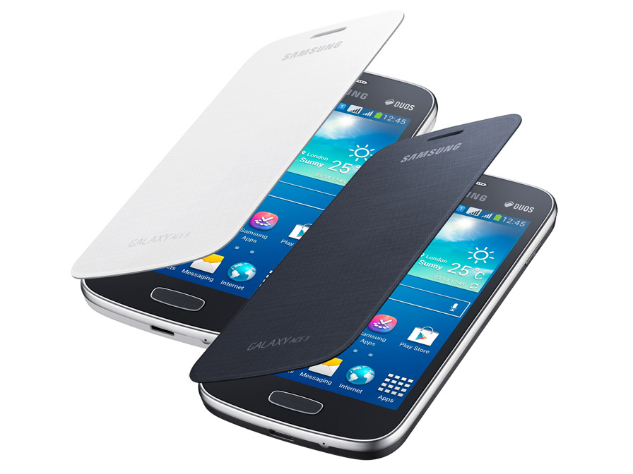 Almachtig Lao Maken Samsung Galaxy Ace 3 Flip Cover (Origineel)