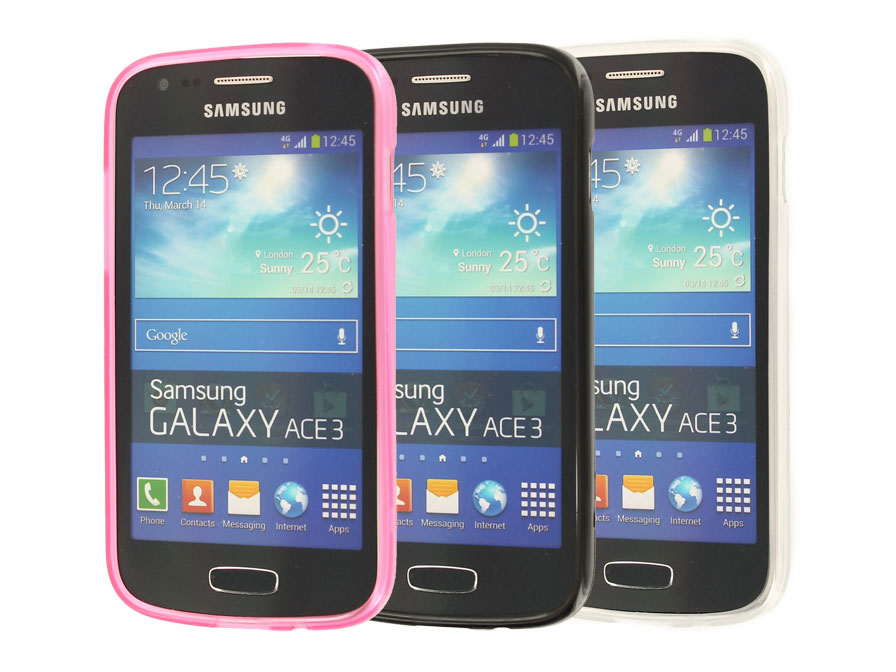 Frosted TPU Case Hoesje voor Samsung Galaxy Ace 3
