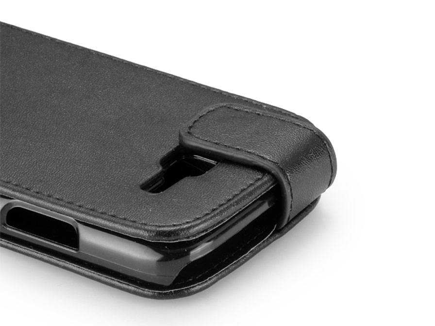 Business Leather Flip Case - Hoesje voor Samsung Galaxy Trend Lite