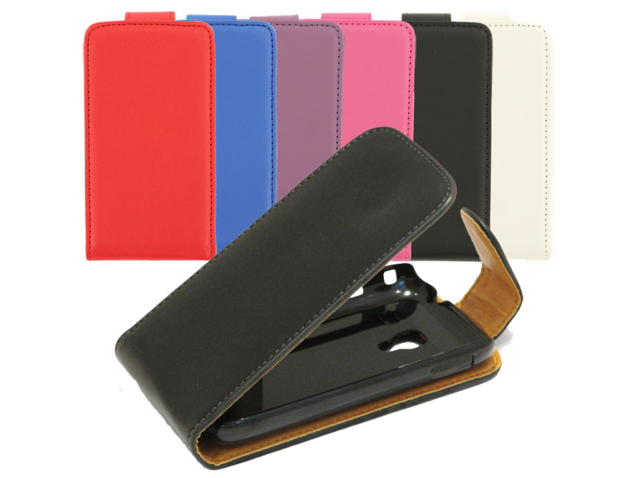 Classic Leather Case voor Samsung Galaxy Ace Plus (S7500)
