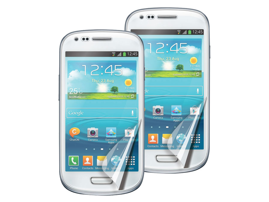 Muvit Screenprotector Glossy (2-pack) Samsung Galaxy Trend S7560