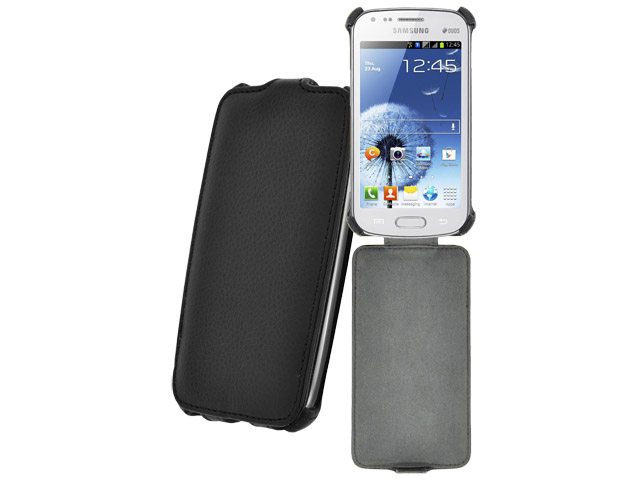 4-OK Klap Slim-Fit Flip Case voor Samsung Galaxy Trend (Plus) / S Duos
