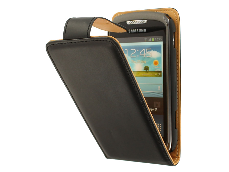 Classic Leather Case voor Samsung Galaxy Xcover 2 (S7710)