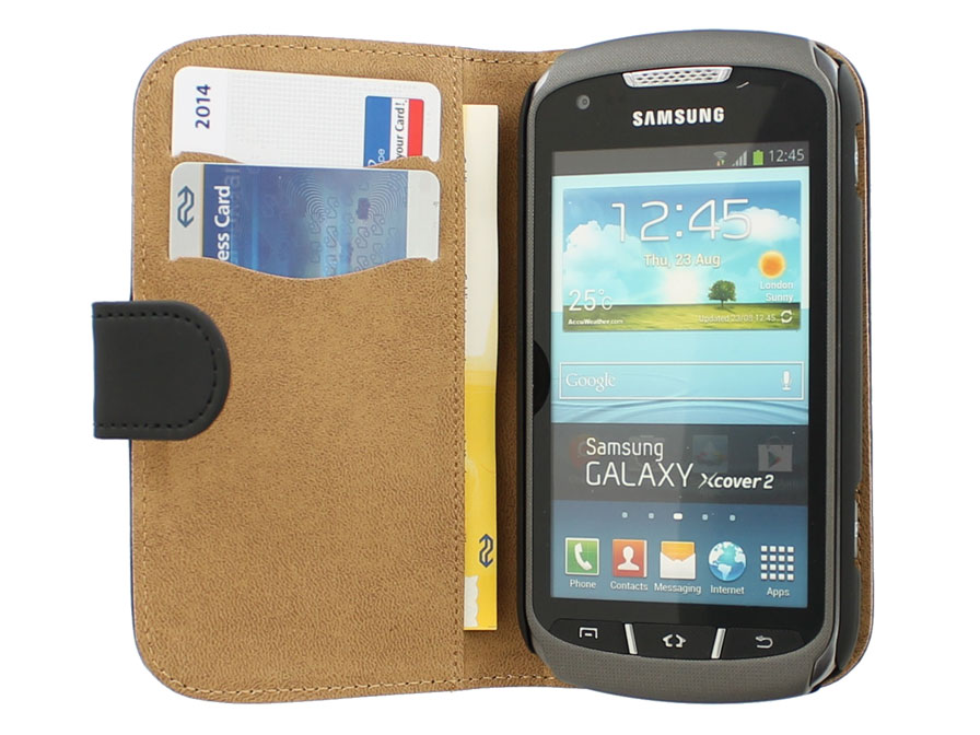 Classic Book Case Hoesje voor Samsung Galaxy Xcover 2