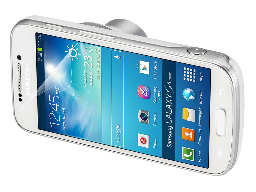 Originele Samsung Galaxy S4 Zoom Screenprotectors (2pk)