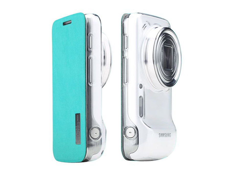 Color Flip Case Hoesje voor Samsung Galaxy S4 Zoom (SM-C101)