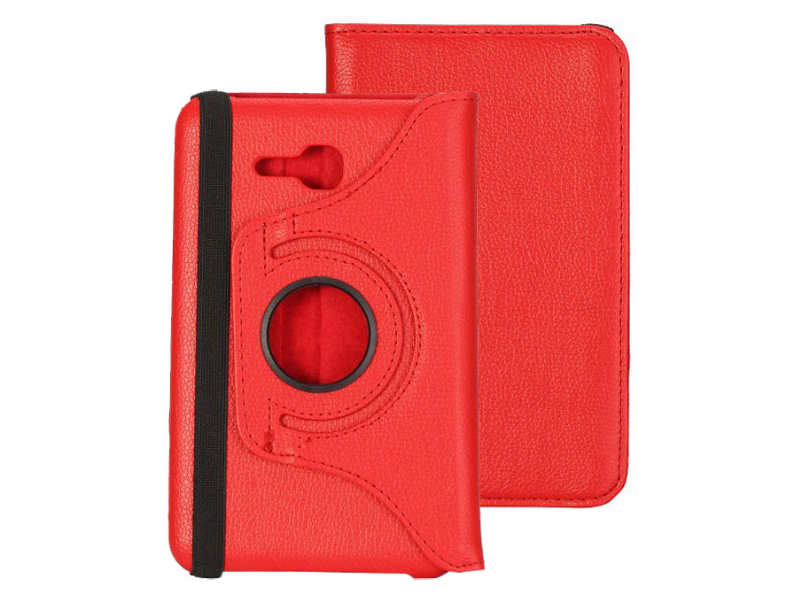 Color Leather Swivel Case - Hoes voor Samsung Galaxy Tab 3 7.0 Lite