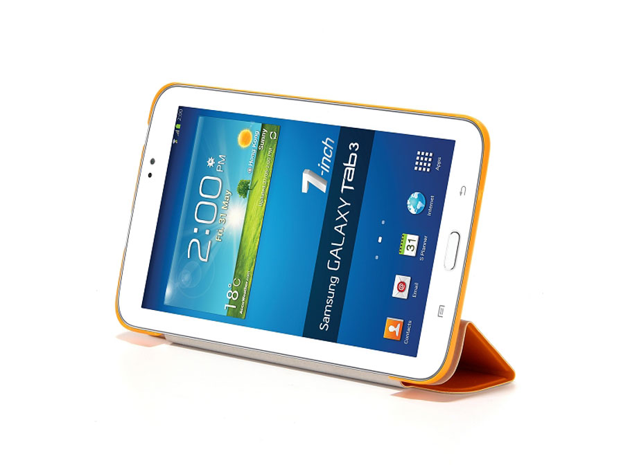 Color Trifold Case - Hoesje voor Samsung Galaxy Tab 3 Lite