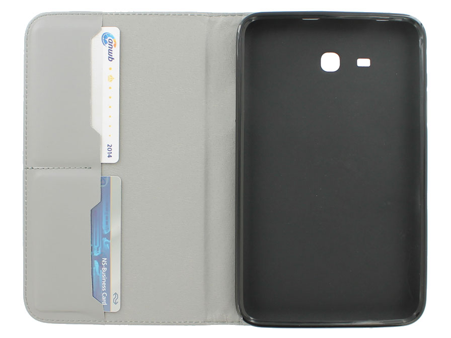 Big Flower Stand Case - Hoesje voor Samsung Galaxy Tab 3 Lite
