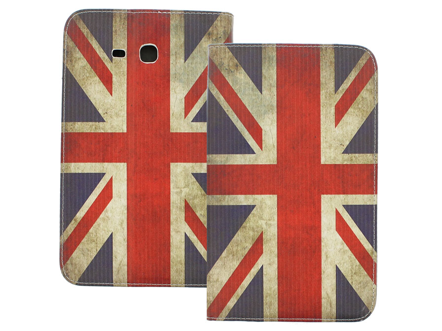 Great Brittain Stand Case - Hoesje voor Samsung Galaxy Tab 3 Lite