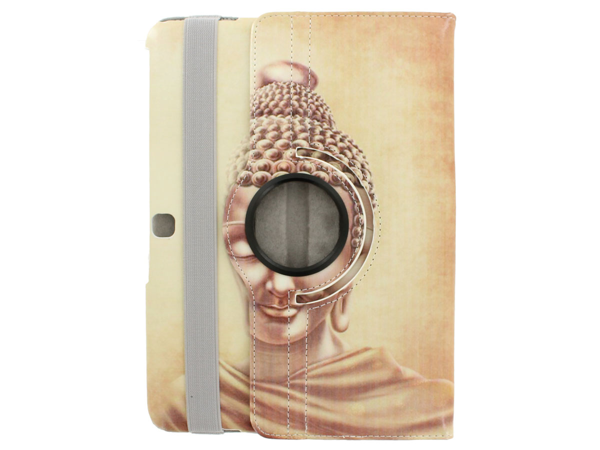 Boeddha Stand Case - Samsung Galaxy Tab 4 10.1 Hoesje