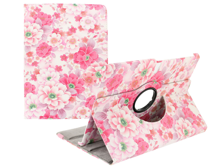 Floral Stand Case - Samsung Galaxy Tab S 10.5 Hoesje