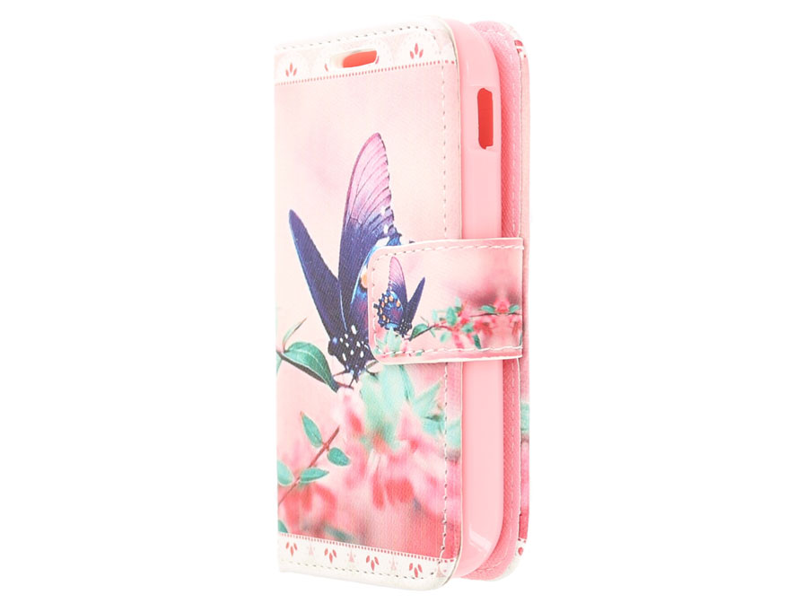Butterfly Book Case Hoesje voor Samsung Galaxy Pocket 2