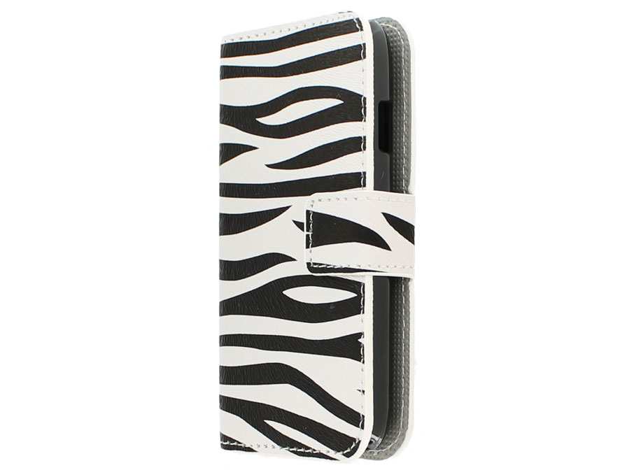 Samsung Galaxy Trend 2 Wallet Case Hoesje - Zebra Design