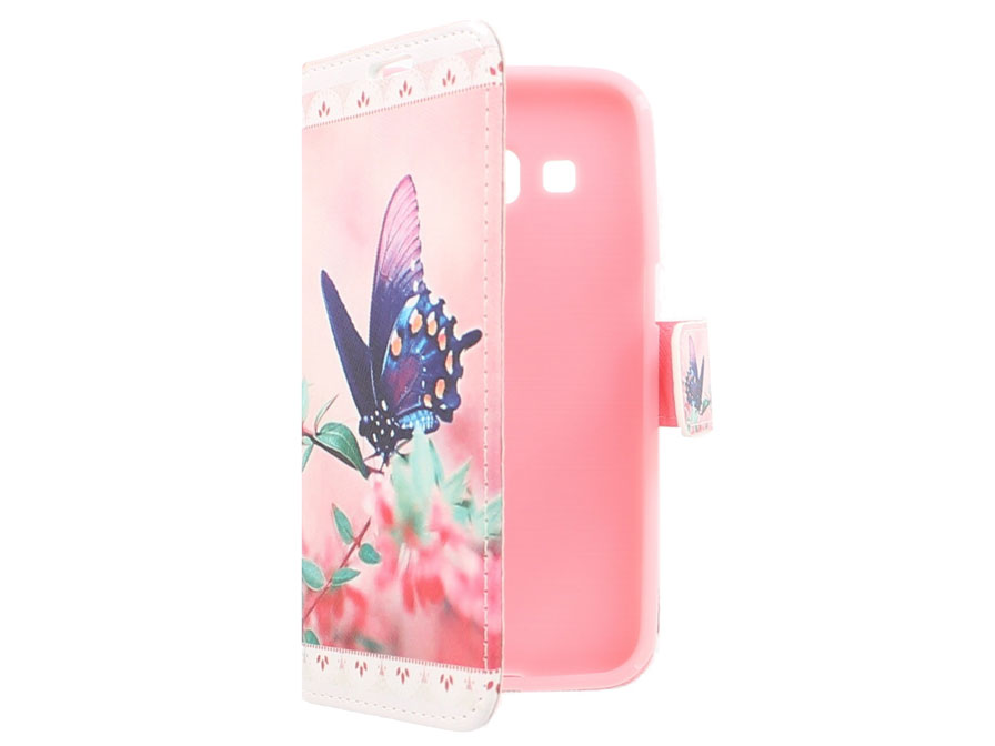 Butterfly Book Case Hoesje voor Samsung Galaxy Core Prime