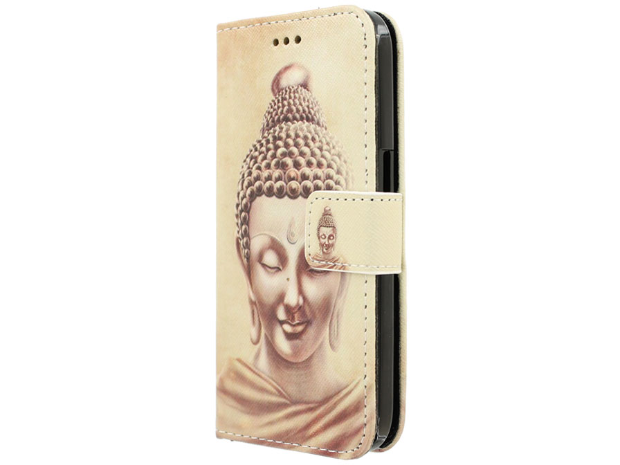 Boeddha Book Case - Samsung Galaxy Core Prime hoesje