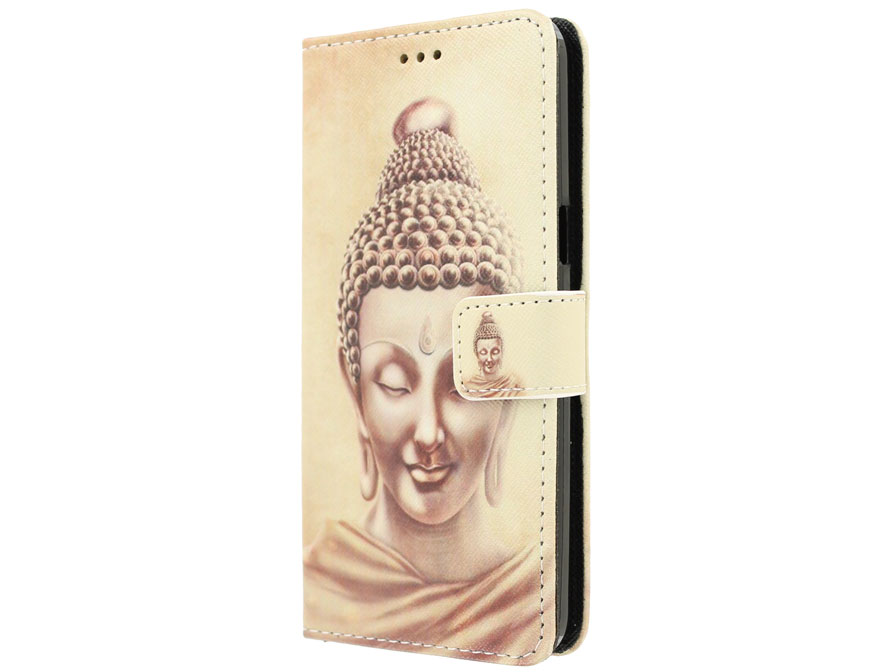 Boeddha Book Case - Samsung Galaxy Grand Prime hoesje