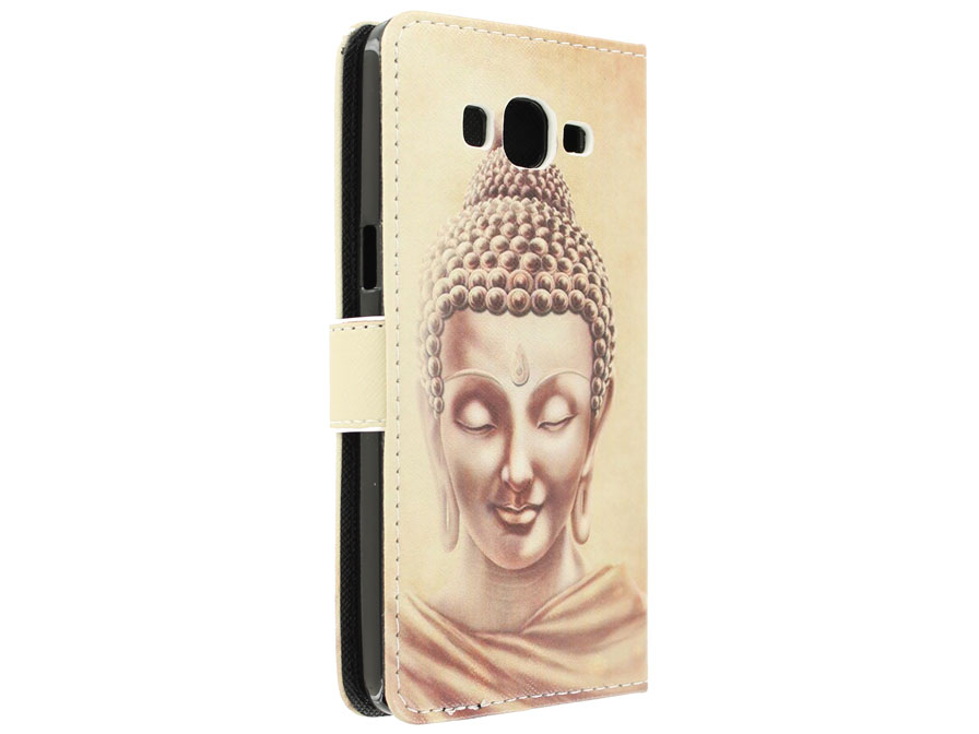 Boeddha Book Case - Samsung Galaxy Grand Prime hoesje