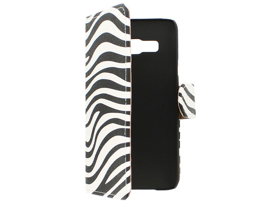Zebra Wallet Case - Samsung Galaxy A3 2015 hoesje