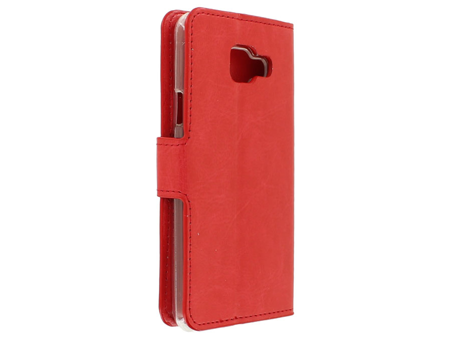 Bookcase Rood - Samsung Galaxy A3 2016 hoesje
