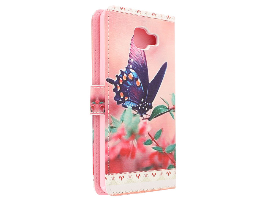 Butterfly Book Case - Samsung Galaxy A3 2016 hoesje